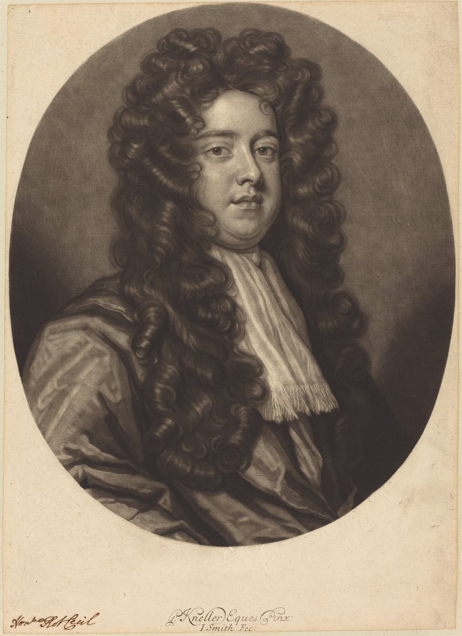 Robert Cecil od John Smith after Sir Godfrey Kneller