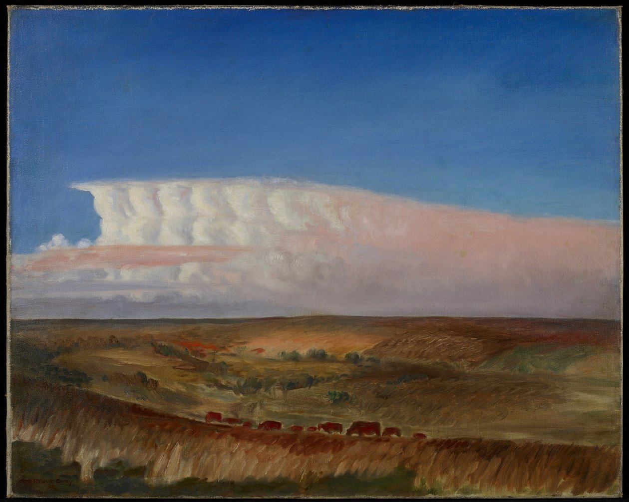 The Cloud, cca 1930 (olej na plátně) od John Steuart Curry