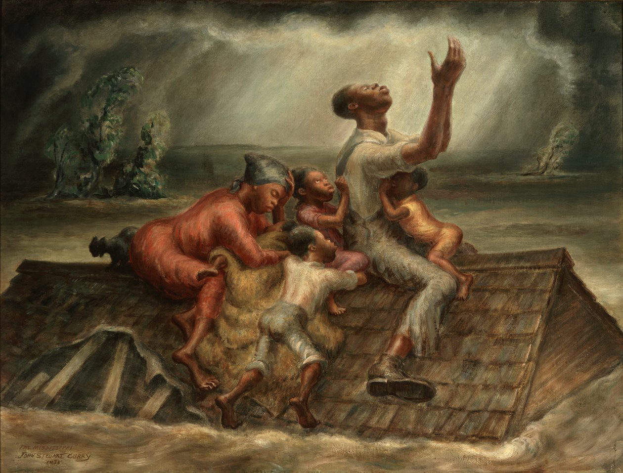 Mississippi od John Steuart Curry