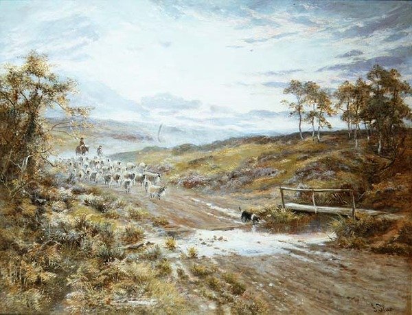 Přechod přes potok, Goatland od John Syer