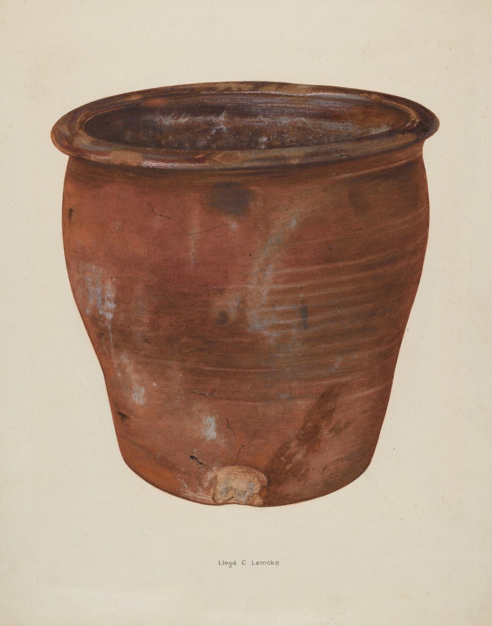 Brown Crock, 19351942. od John Tarantino