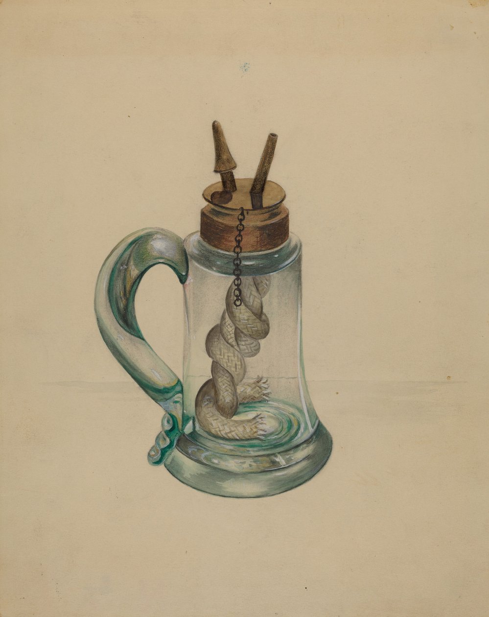 Camphene Lamp, 19351942. od John Tarantino