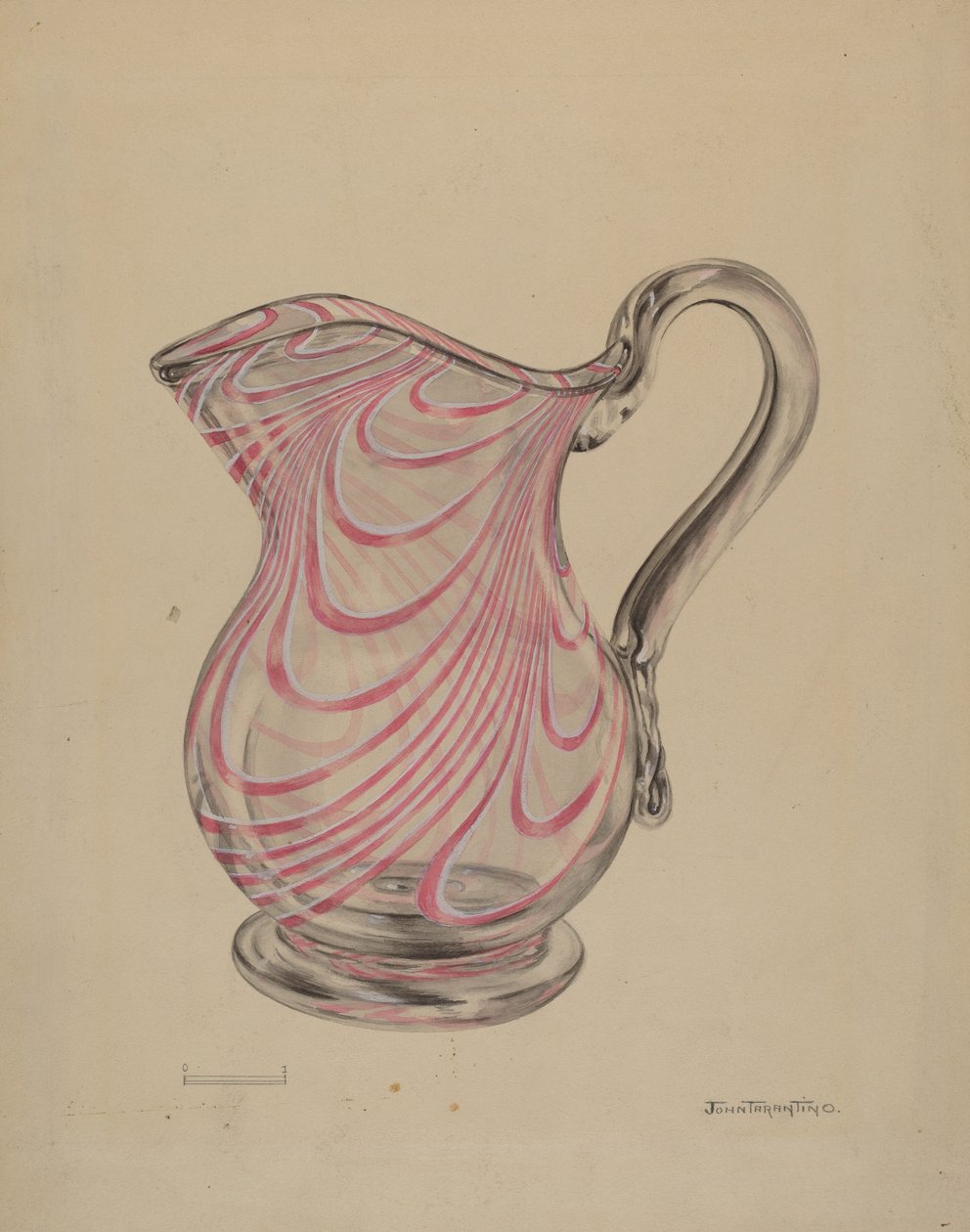 Krémový džbán, c. 1936. od John Tarantino