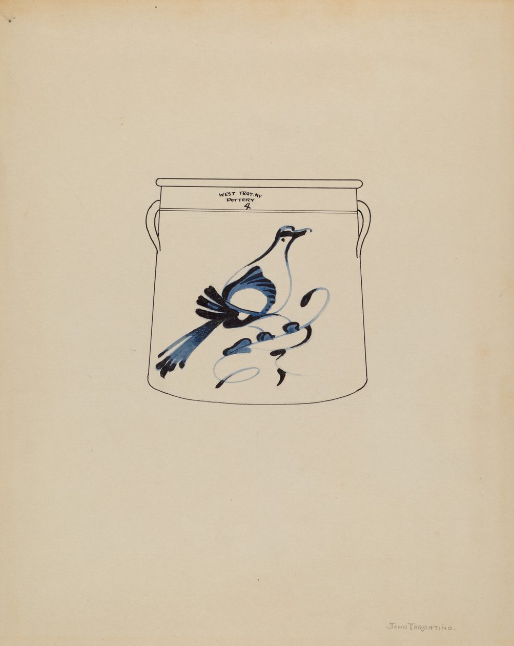 Crock, c. 1940. od John Tarantino