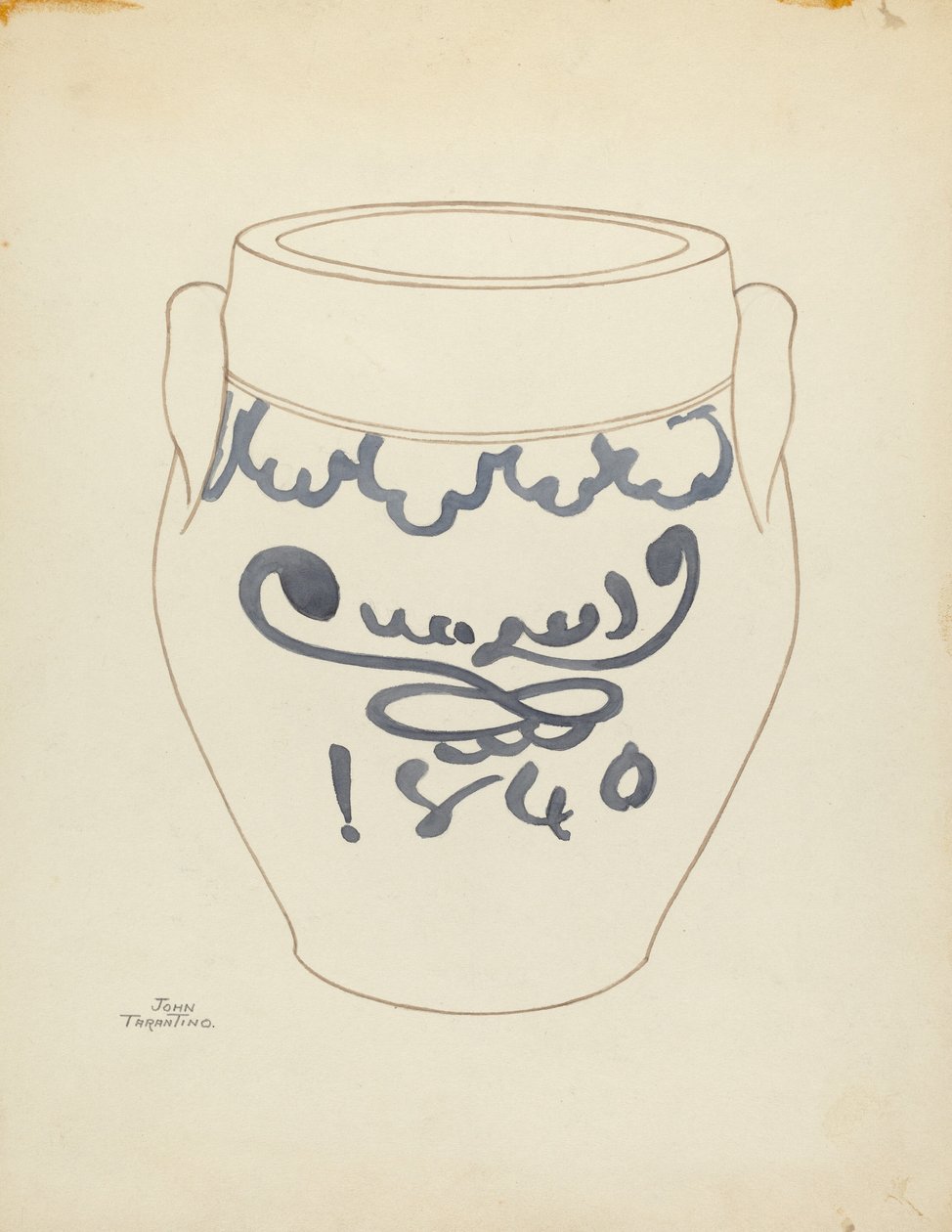 Crock, c. 1953. od John Tarantino