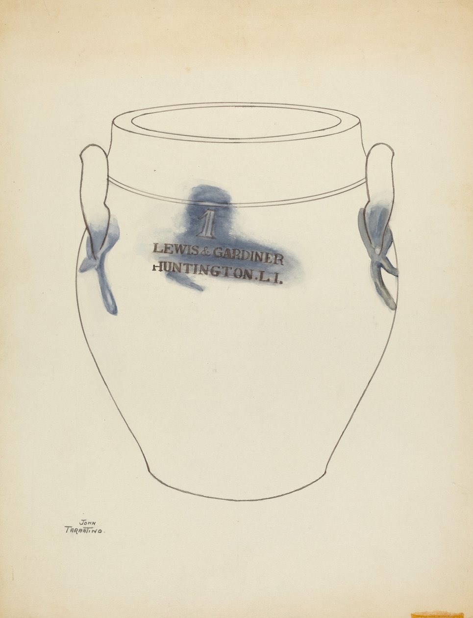 Crock, c. 1953. od John Tarantino