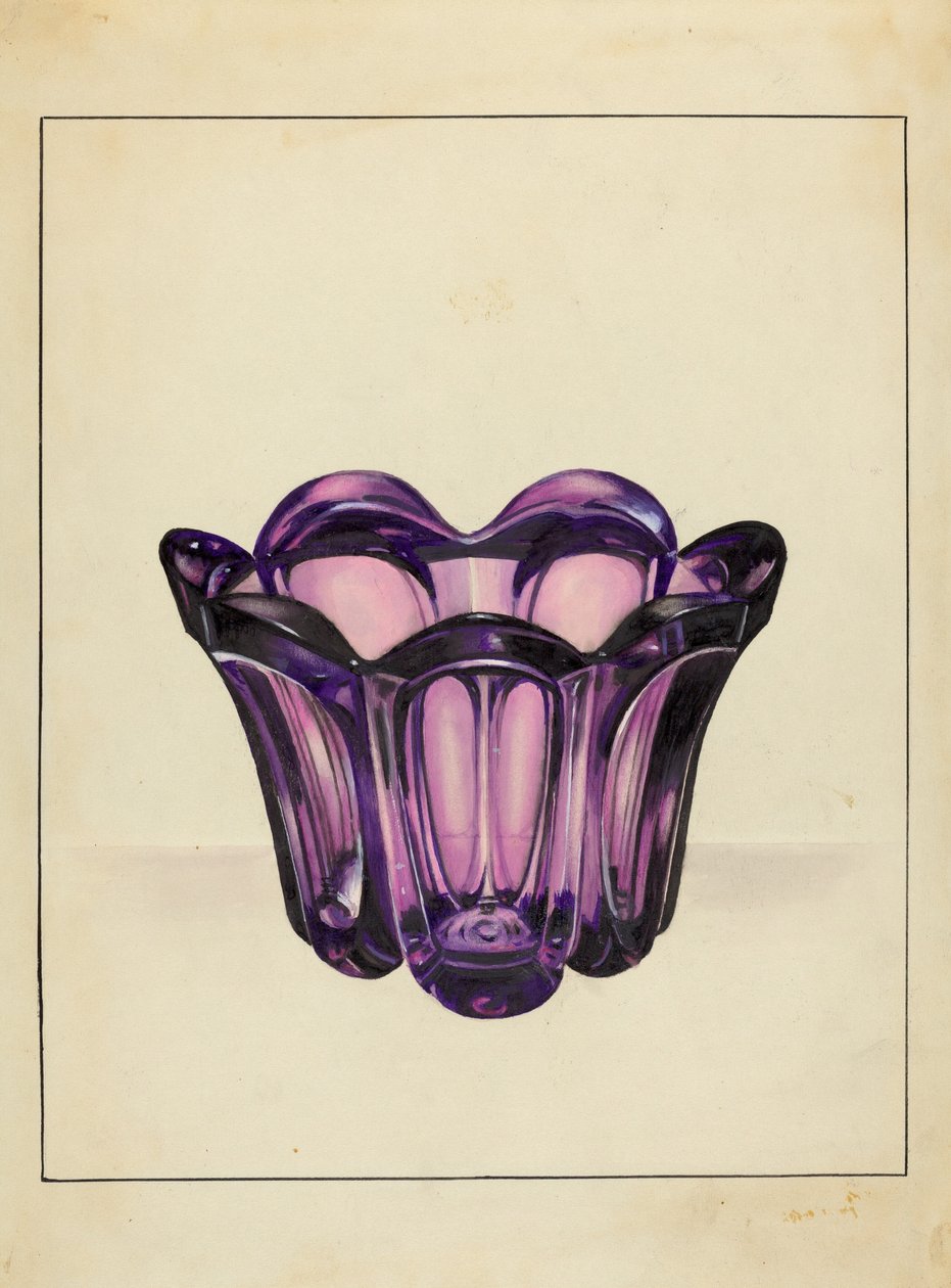 Finger Bowl, 19351942. od John Tarantino