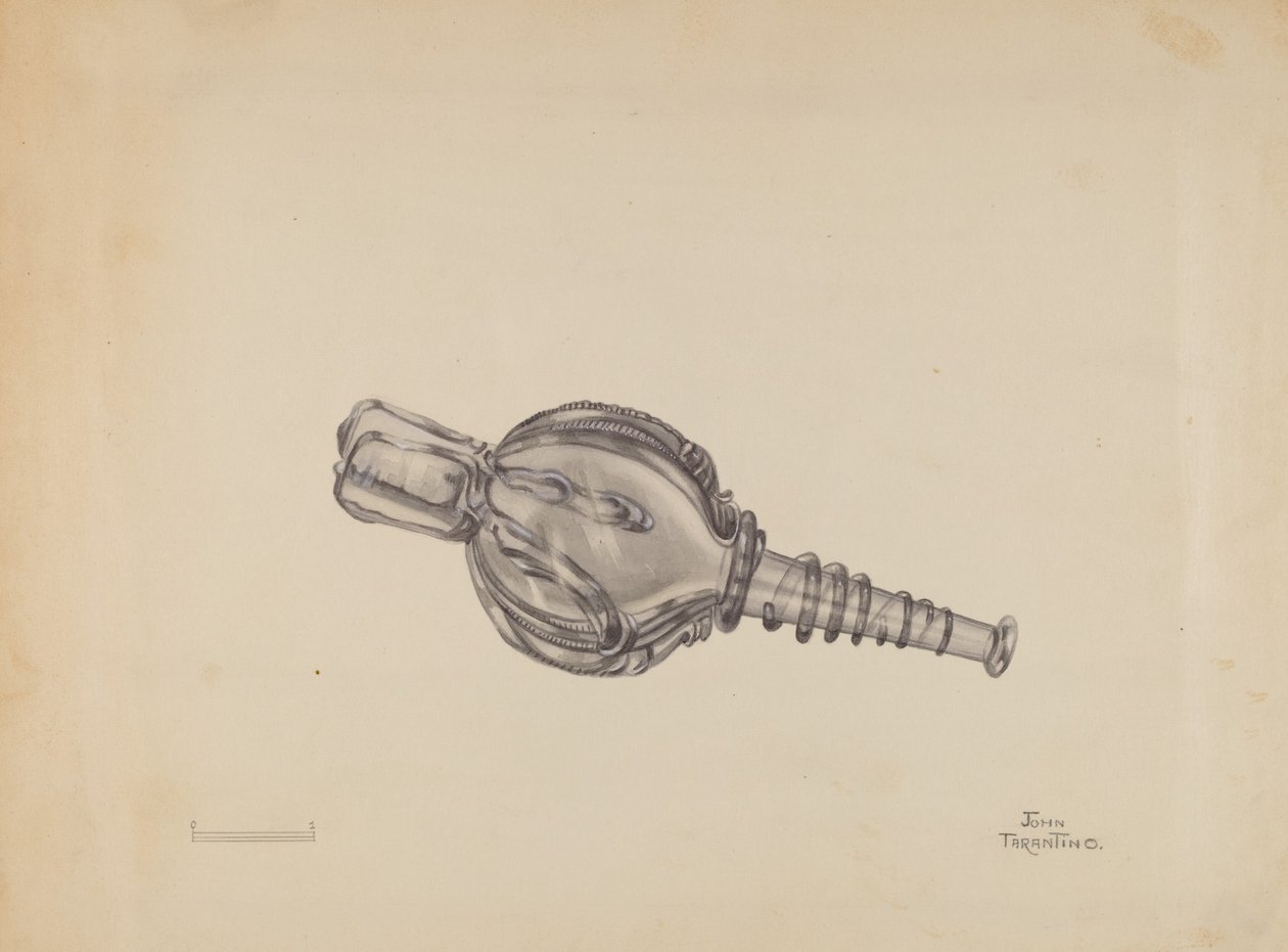 Miniaturní měchová láhev, c. 1936. od John Tarantino