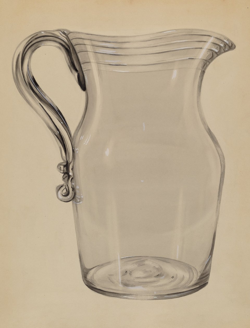 Vodní džbán, c. 1936. od John Tarantino