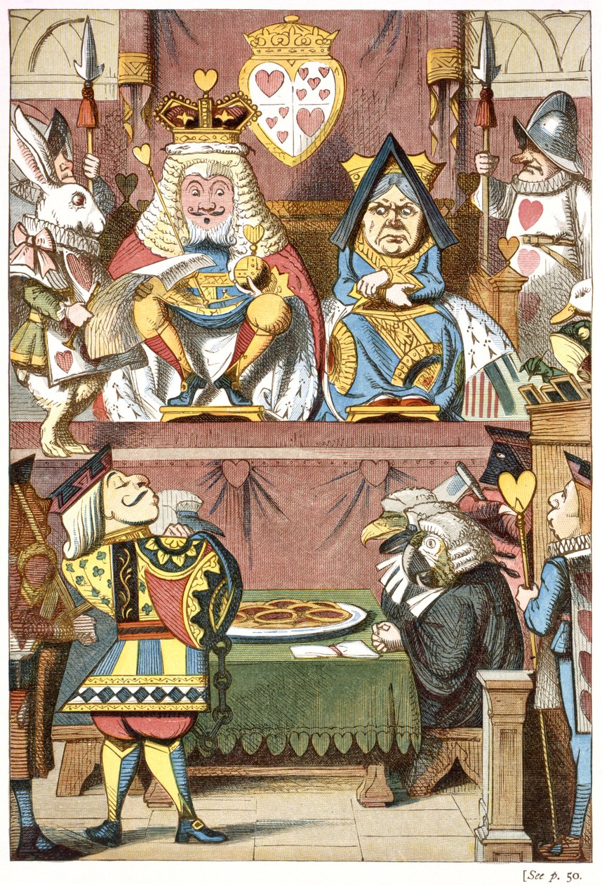 Kontrola dortů od John Tenniel