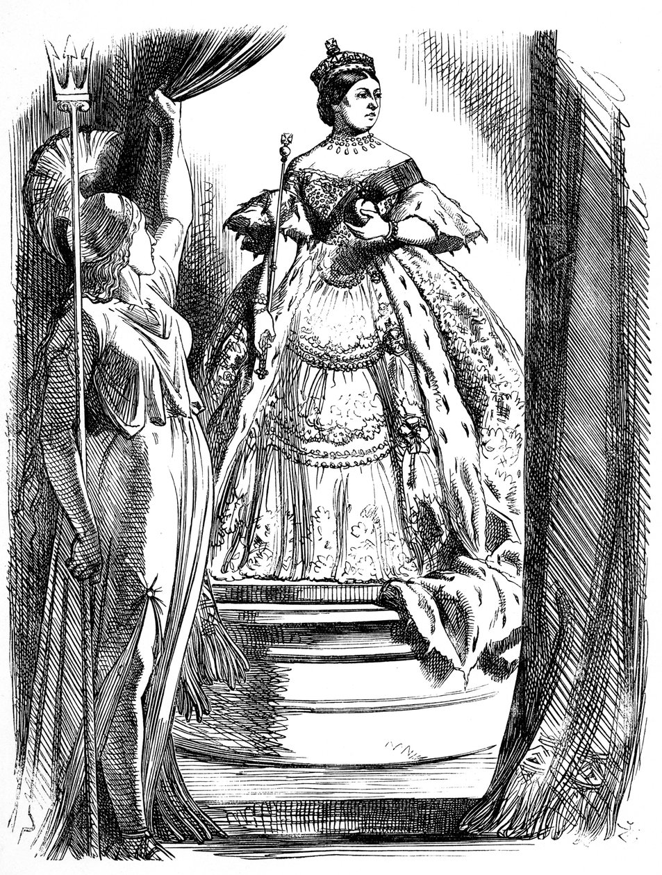 Královna Viktorie od John Tenniel