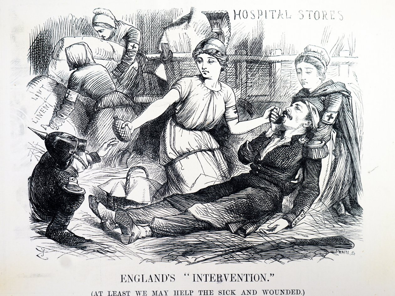 Francouzsko-pruská válka. od John Tenniel