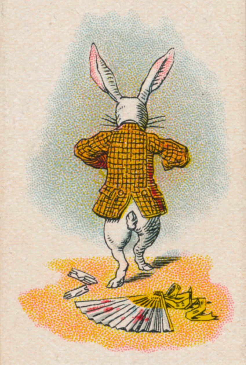 Králík utíká, 1930 od John Tenniel
