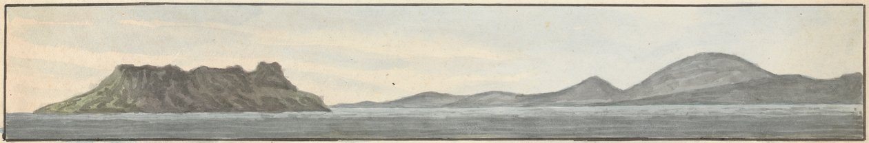 Gibraltar, jihozápad od západu od John Thomas Serres