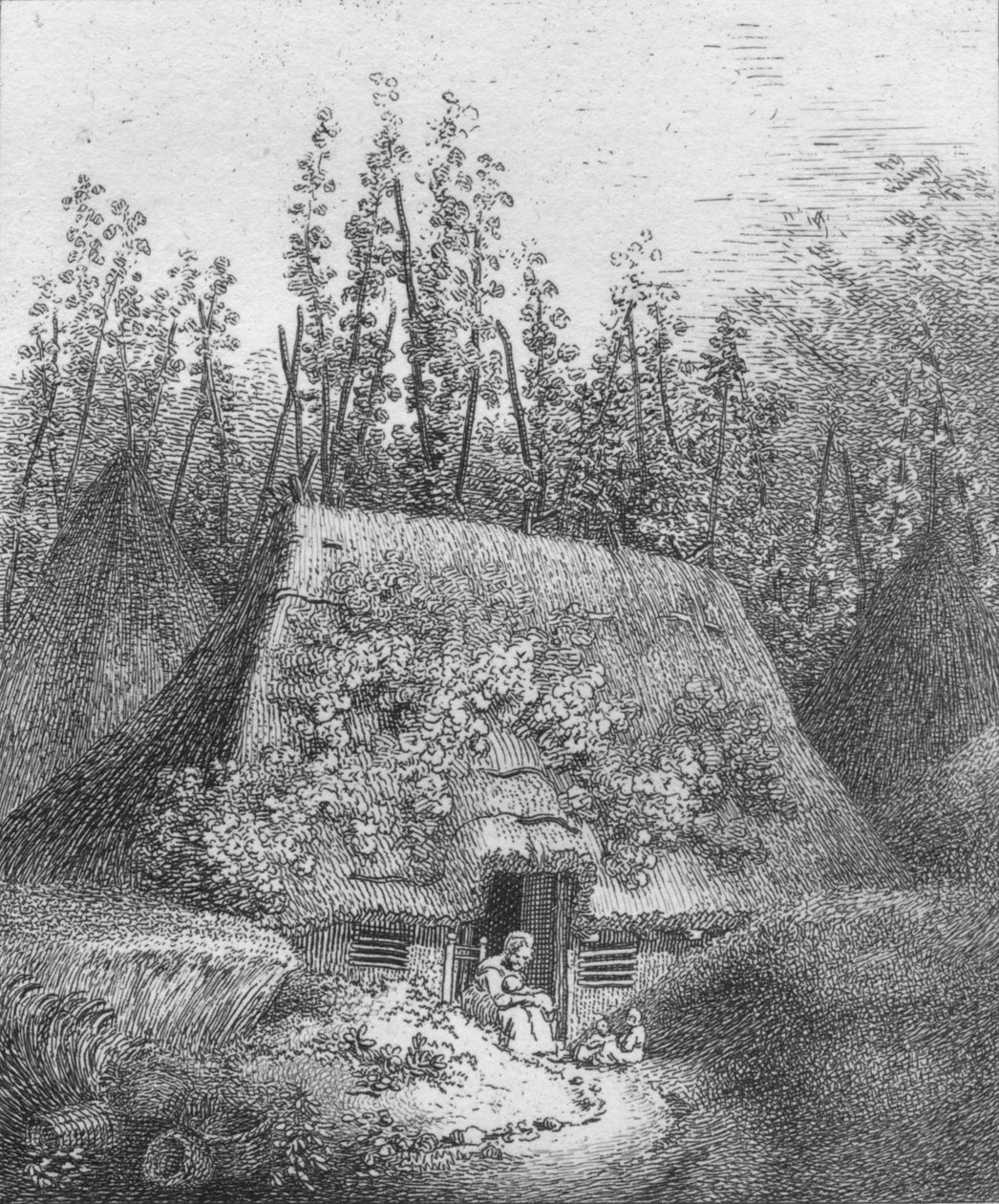 V Cobham, Surrey, 1797 od John Thomas Smith