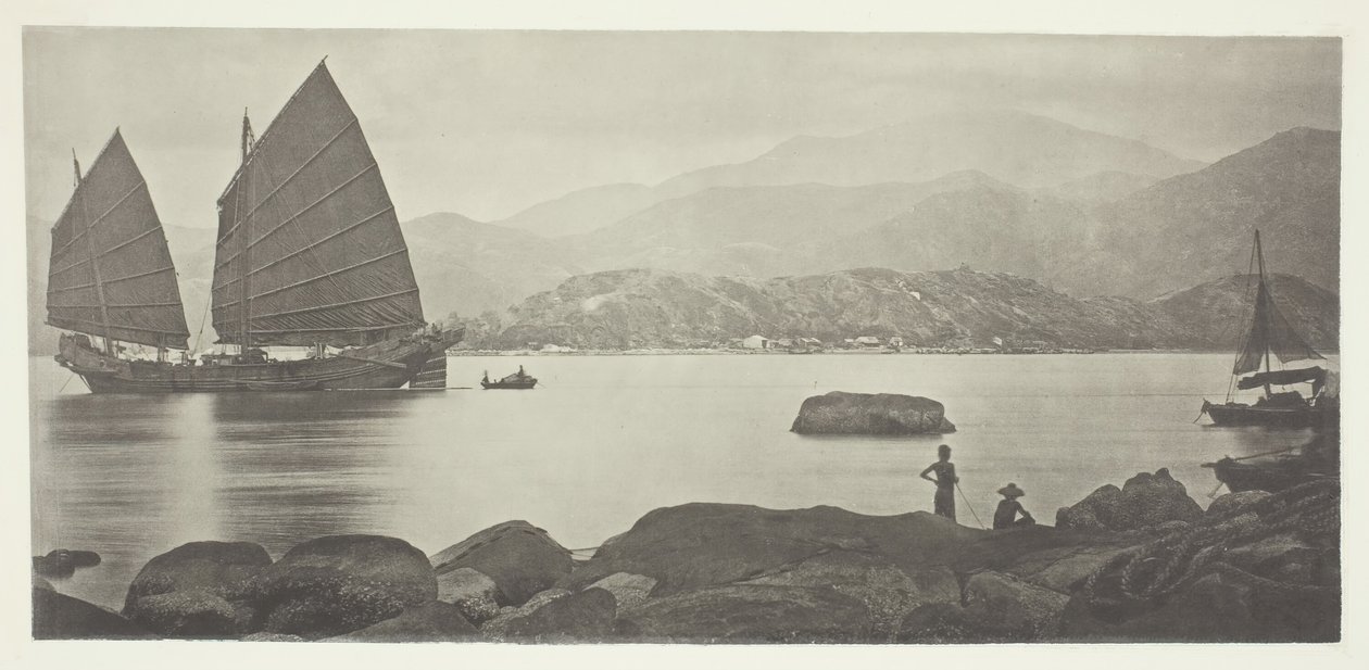 Kanton Trading Junk, c. 1868. od John Thomson