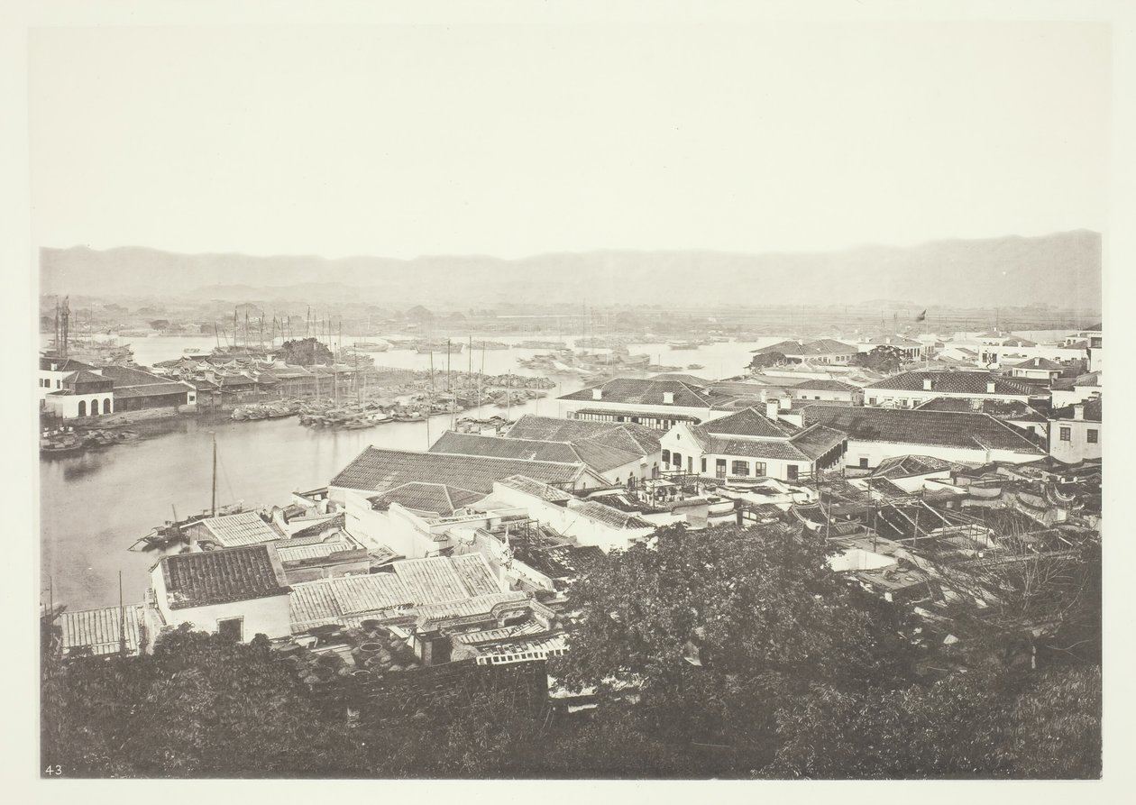 Foochow Foreign Settlement, c. 1868. od John Thomson