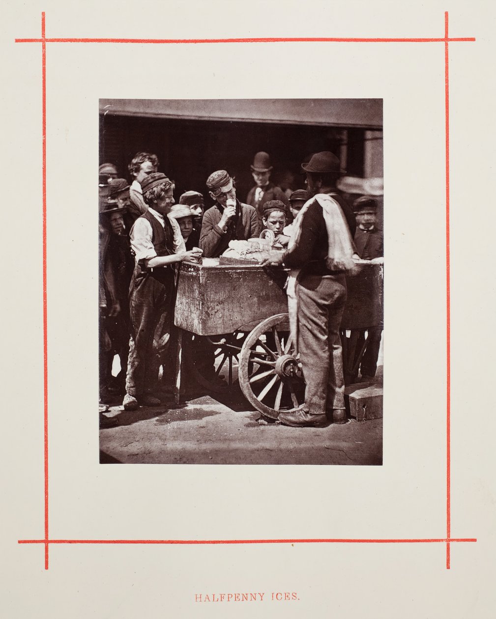 Halfpenny Ices, 1877. od John Thomson