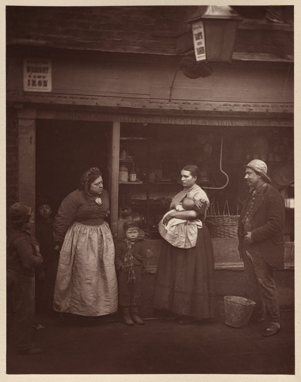 Trpící povodněmi od John Thomson