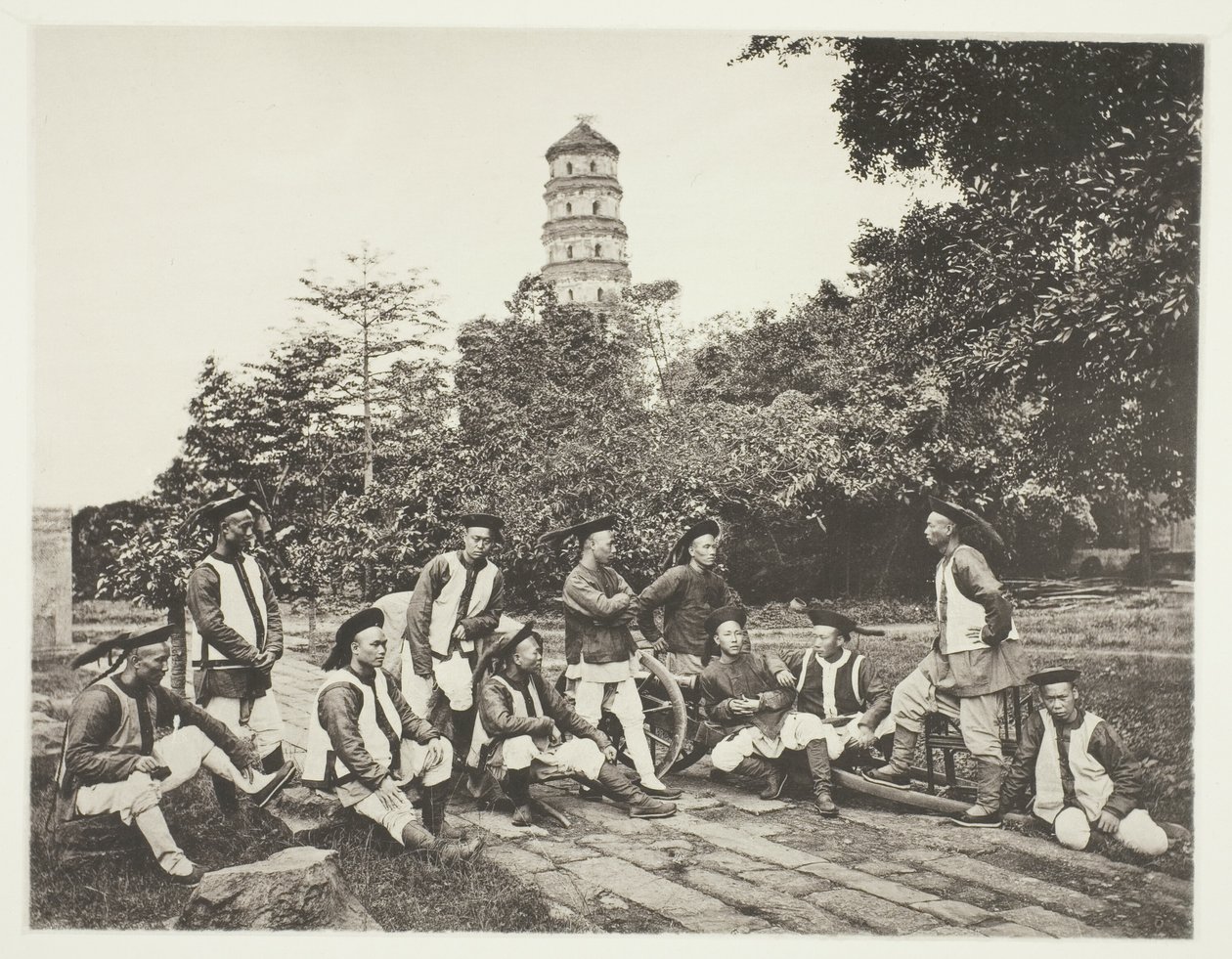 Tatarští vojáci od John Thomson