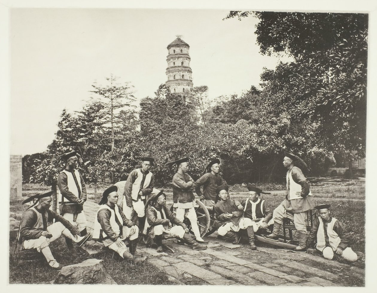 Tatarští vojáci, c. 1868. od John Thomson