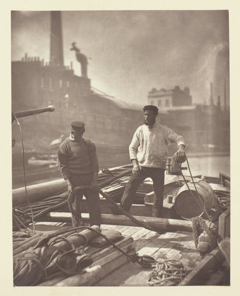 Dělníci na "tiché dálnici" od John Thomson