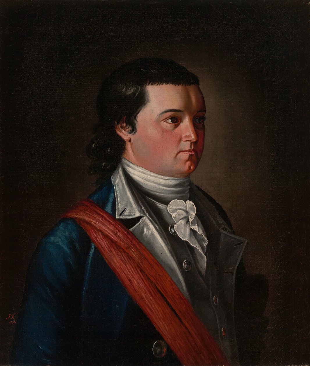 Major Roger Alden (1754-1836) od John Trumbull