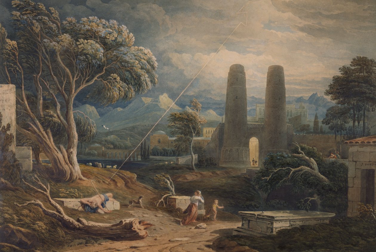 Bouře bouře, 1817-1818 od John Varley
