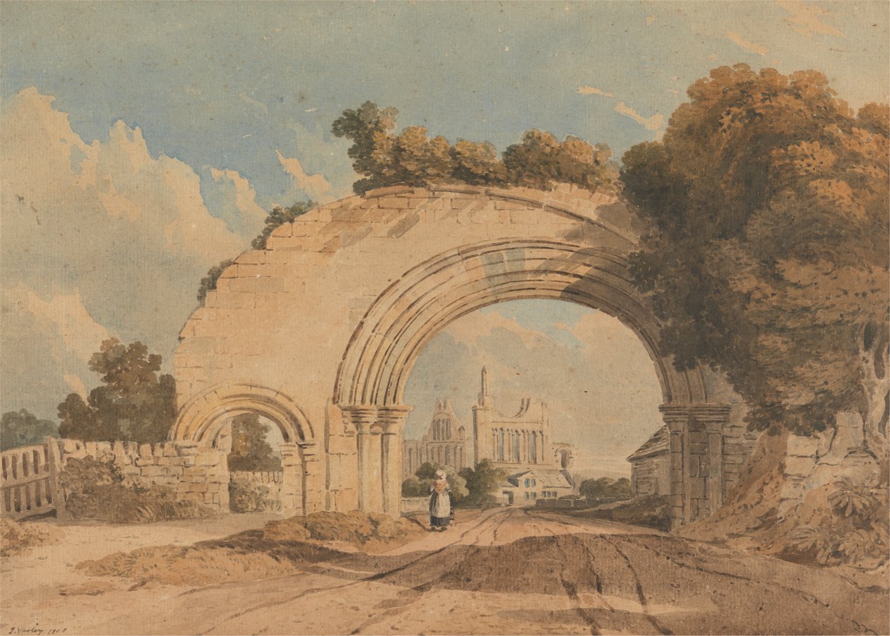 Byland Abbey, Yorkshire od John Varley