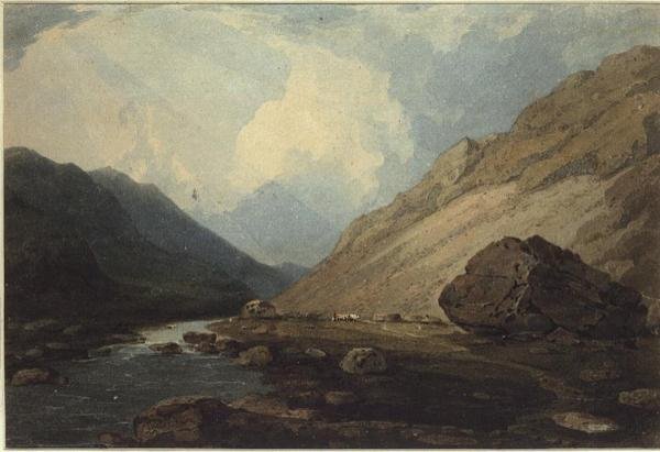 Průsmyk Llanberis od John Varley