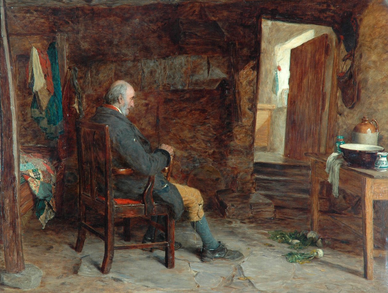 Vdovec, 1873 od John Watson Nicol