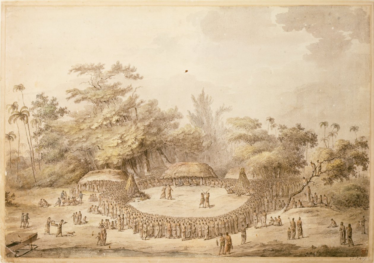 Kapitán Cook v Hapaee od John Webber