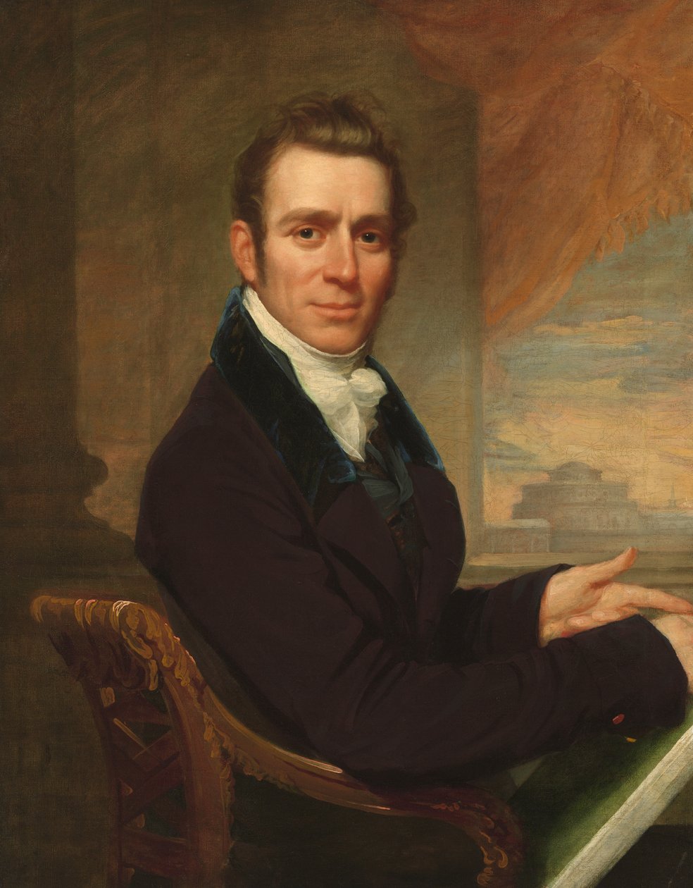Joseph Delaplaine, leden 1819. od John Wesley Jarvis