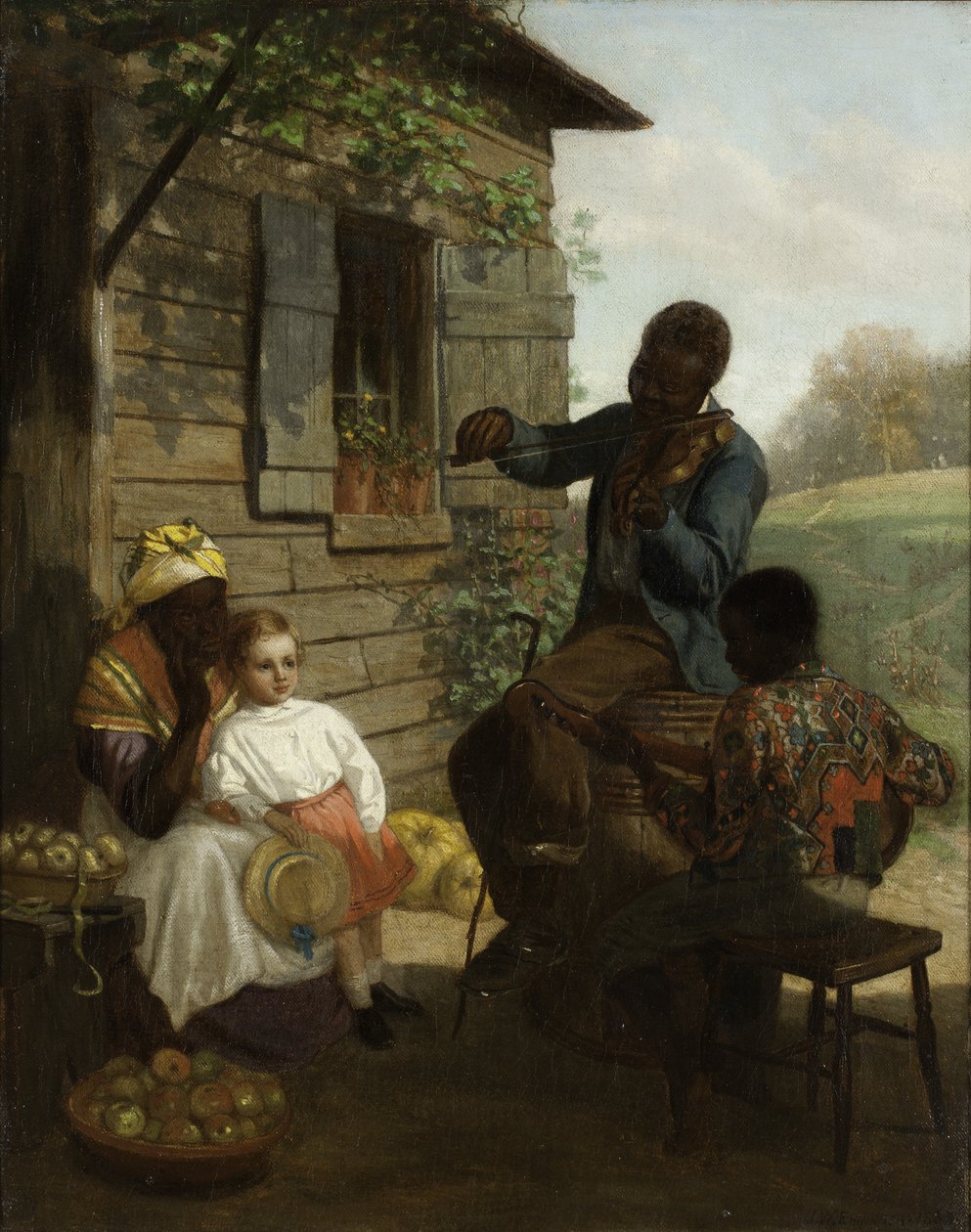 Old Kentucky Home, 1863 od John Whetten Ehninger