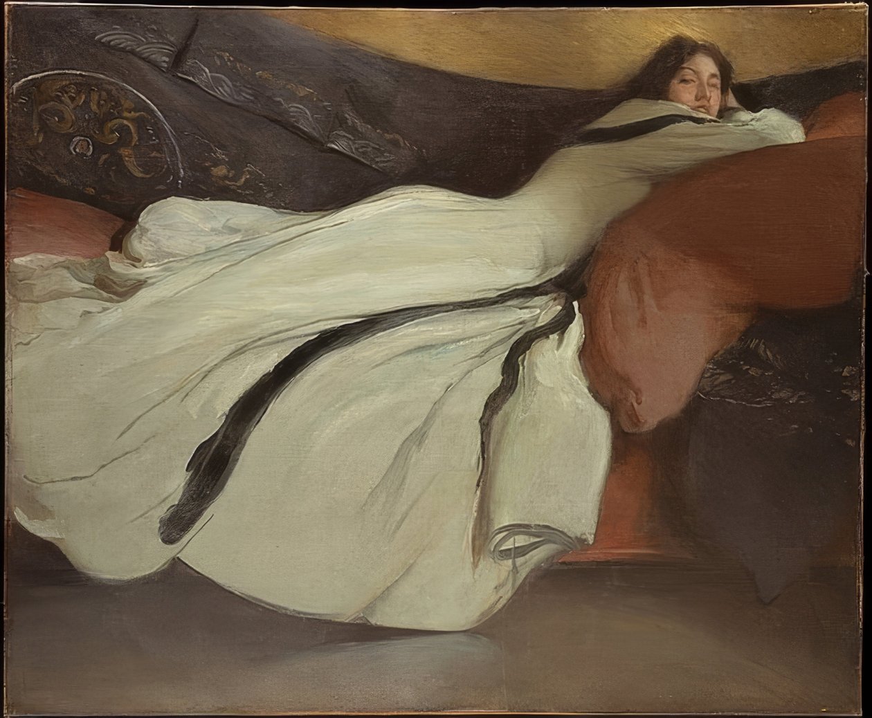 Relaxace. 1895 od John White Alexander