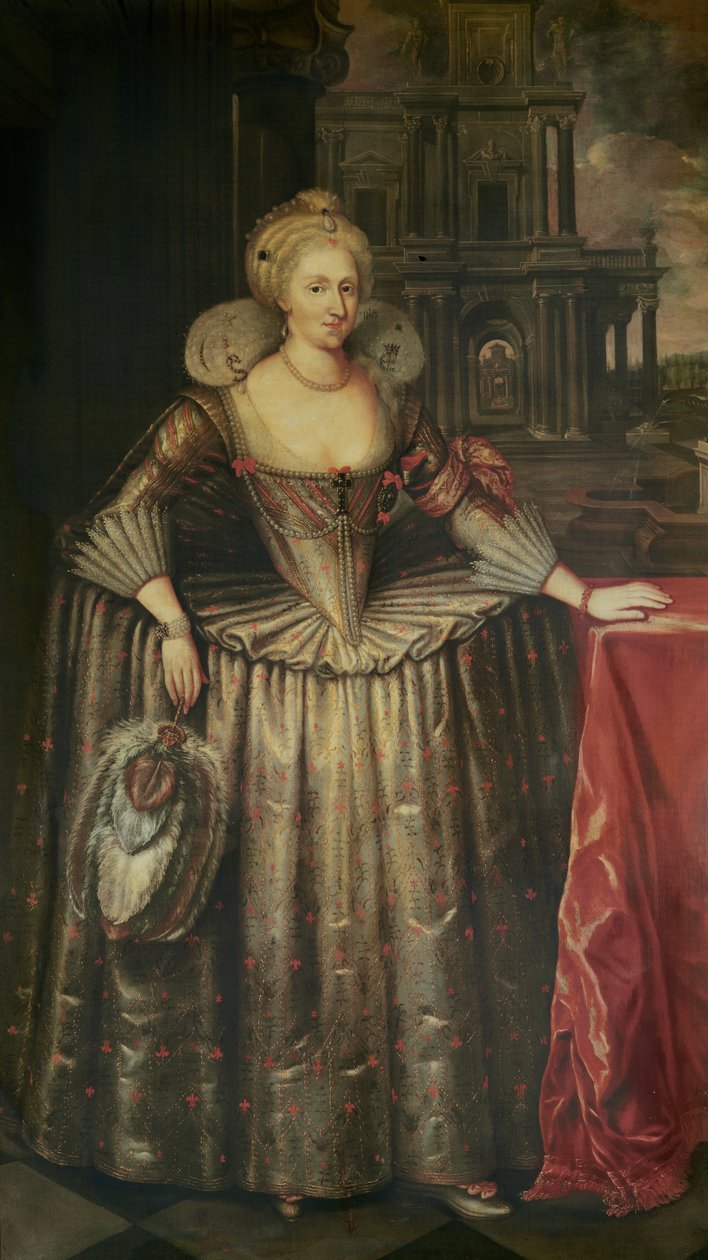 Anna Dánská (1574–1619) od John Whitehead Walton