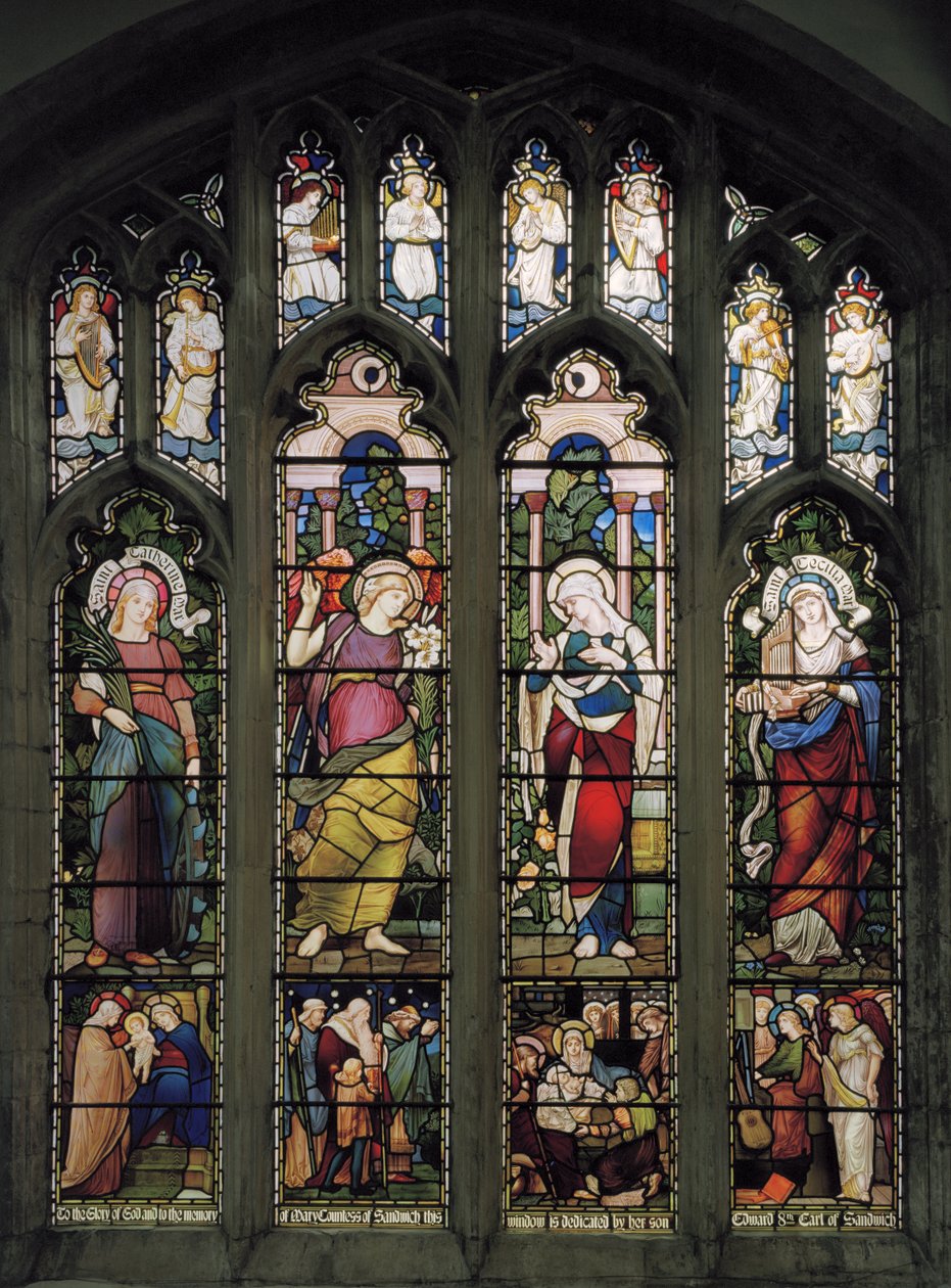 Lady Chapel Window, c.1885 (vitráže) od John William Brown