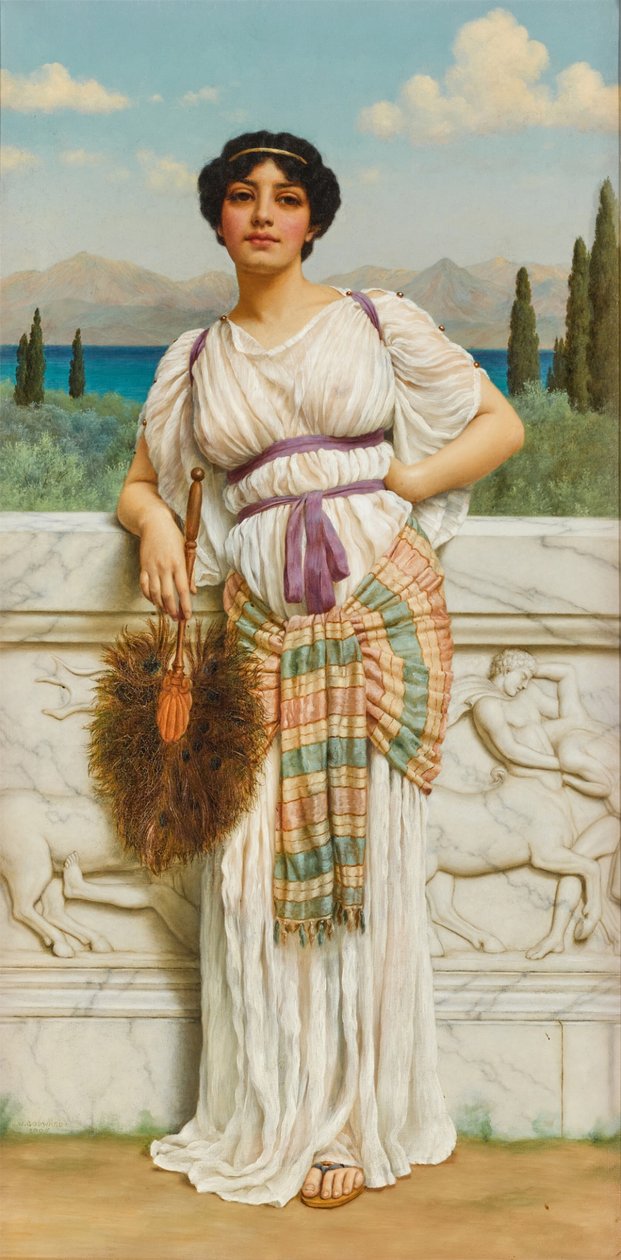 Řecká kráska od John William Godward