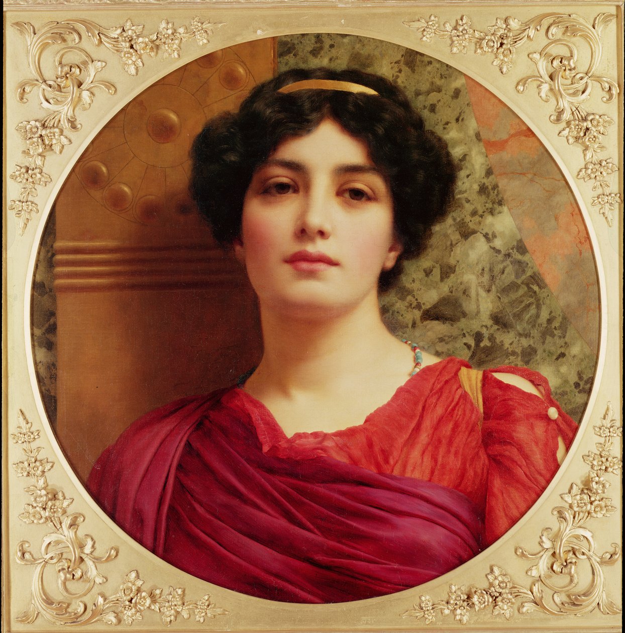 Klasická dáma od John William Godward