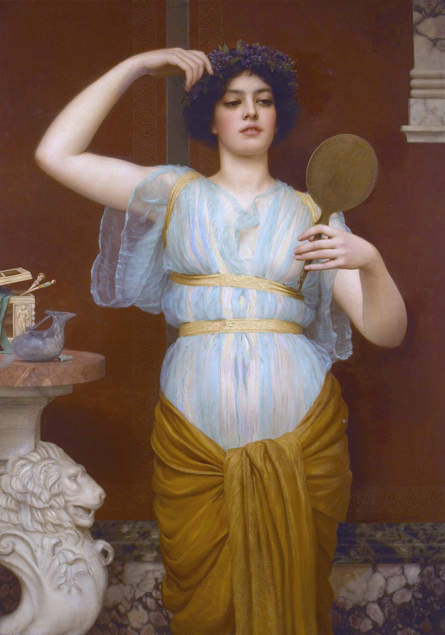 Jónské moře, 90. léta 19. století. od John William Godward