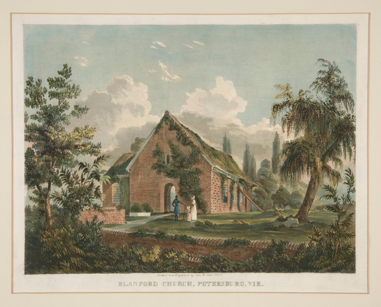 Blandford Church, Petersburg, Va. od John William Hill