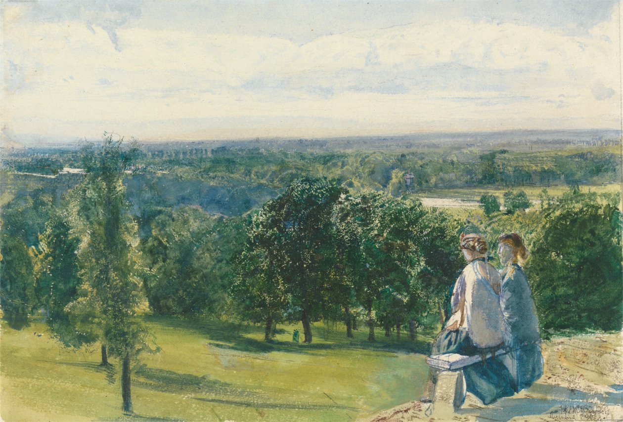 V Richmondském parku od John William Inchbold