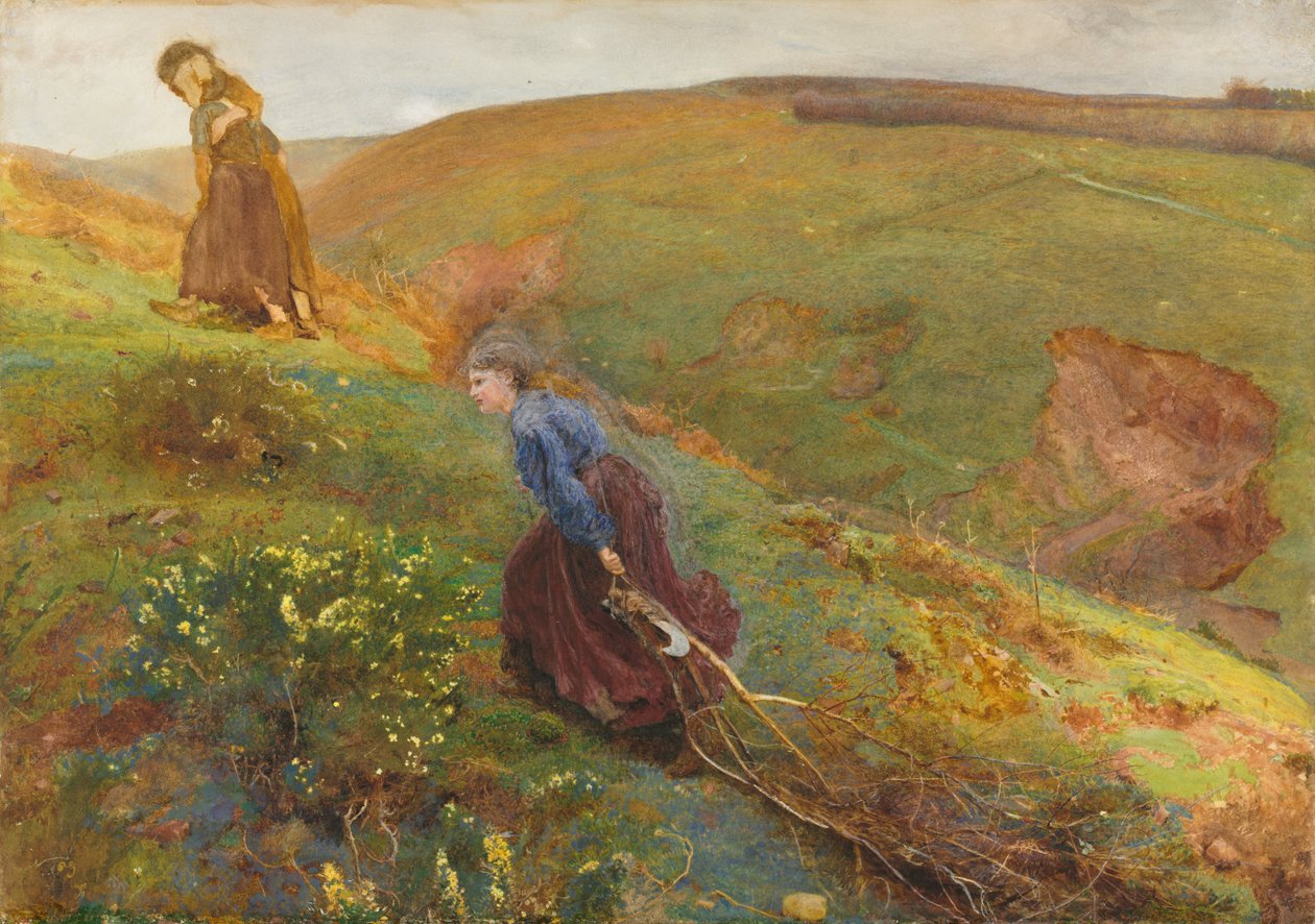 Sběrači dřeva od John William North