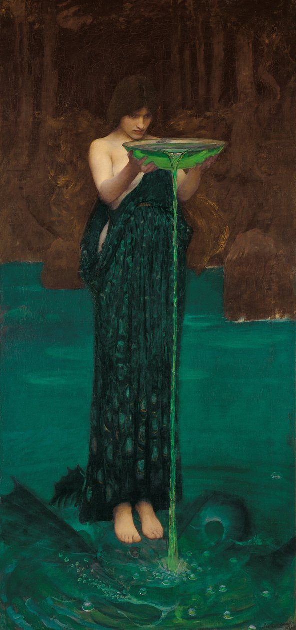 Circe Invidiosa, 1892 od John William Waterhouse