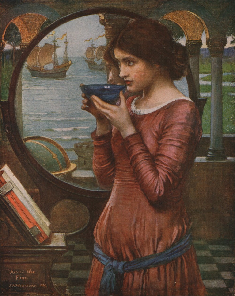Osud, 1900, c1930. od John William Waterhouse