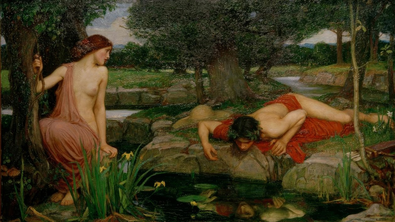 Echo a Narcis od John William Waterhouse