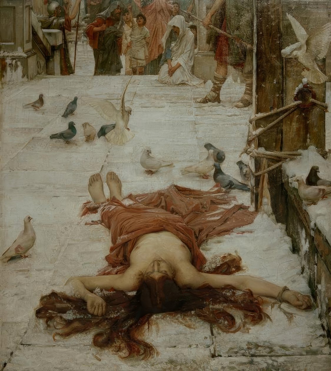 Svatá Eulalie od John William Waterhouse