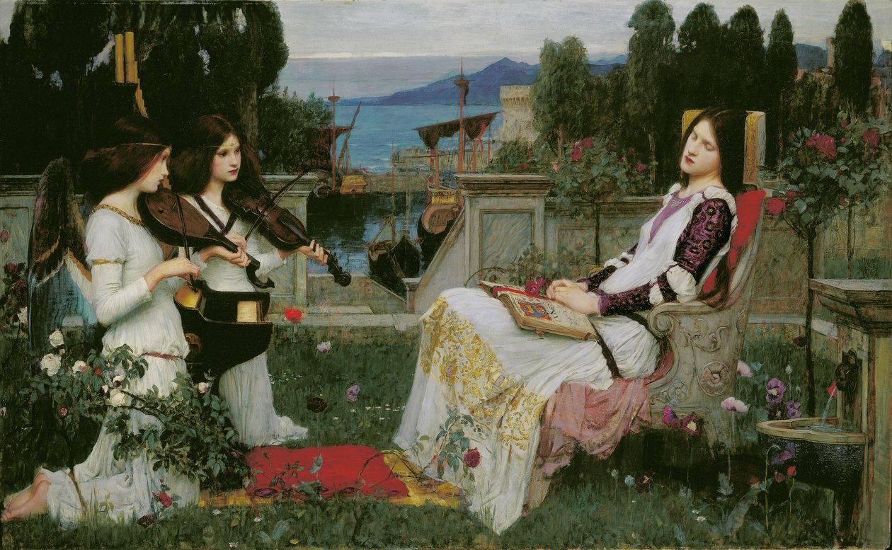 Svatý. Cecílie od John William Waterhouse