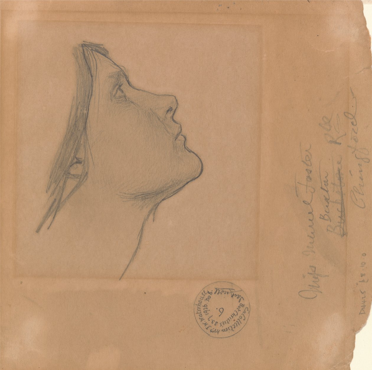 Studie na "Lamia" od John William Waterhouse