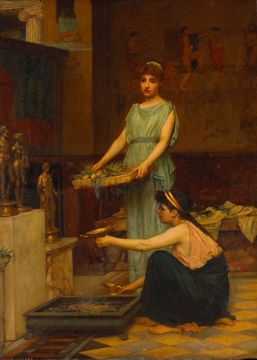 Domácnost bohů od John William Waterhouse